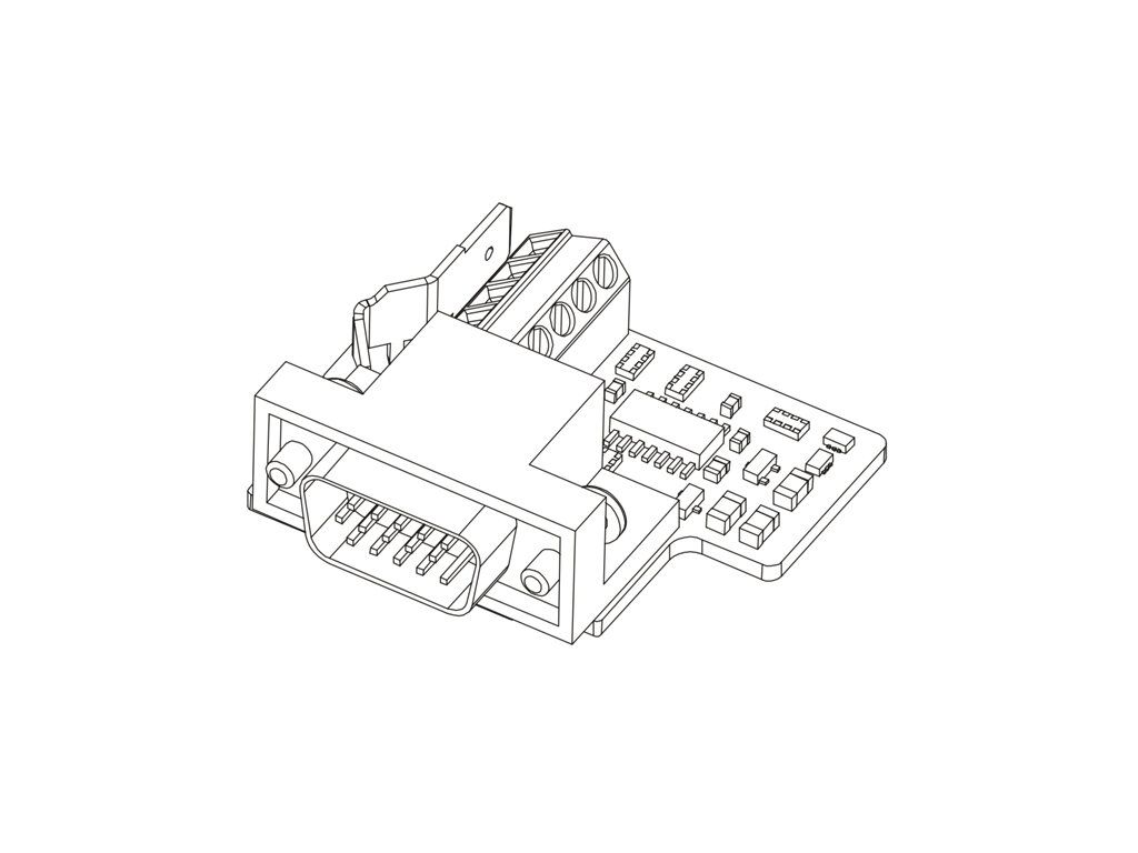 Connection Encoder Kit Encoder 24 V single ended Interface connector - Nidec-Netherlands